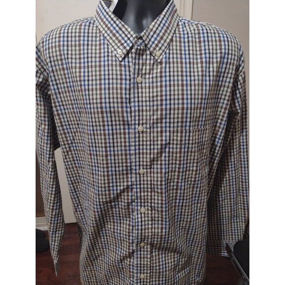 Saddlebred Other - NWT New Saddlebred MultiColor Cotton Polyester Long Sleeve Button Shirt 2XL